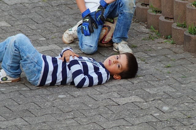 Kind aangereden op straat